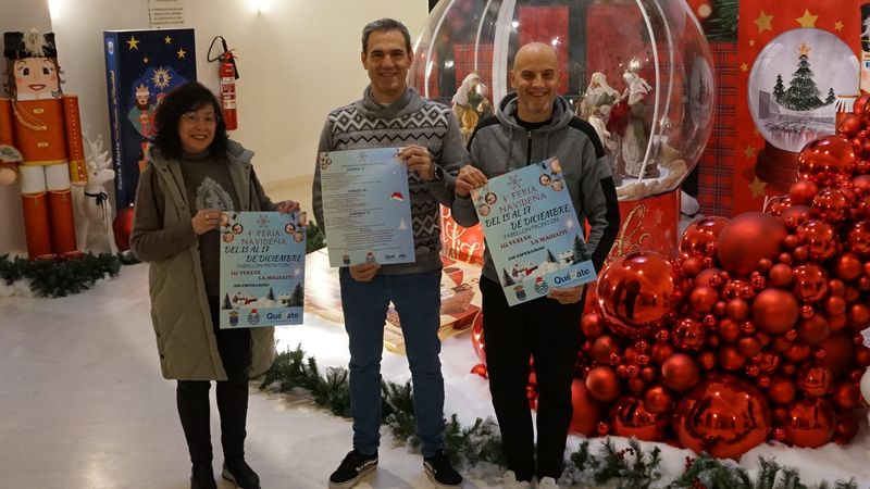 El frontón cerrado acoge la IV Feria Navideña de Santa Marta