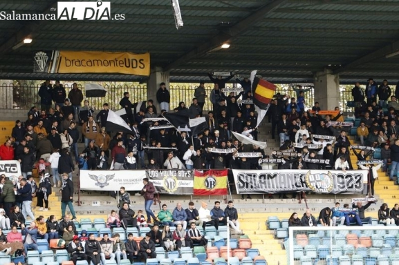 La afición del Salamanca UDS dice basta: Estamos hartos de palabras, queremos hechos