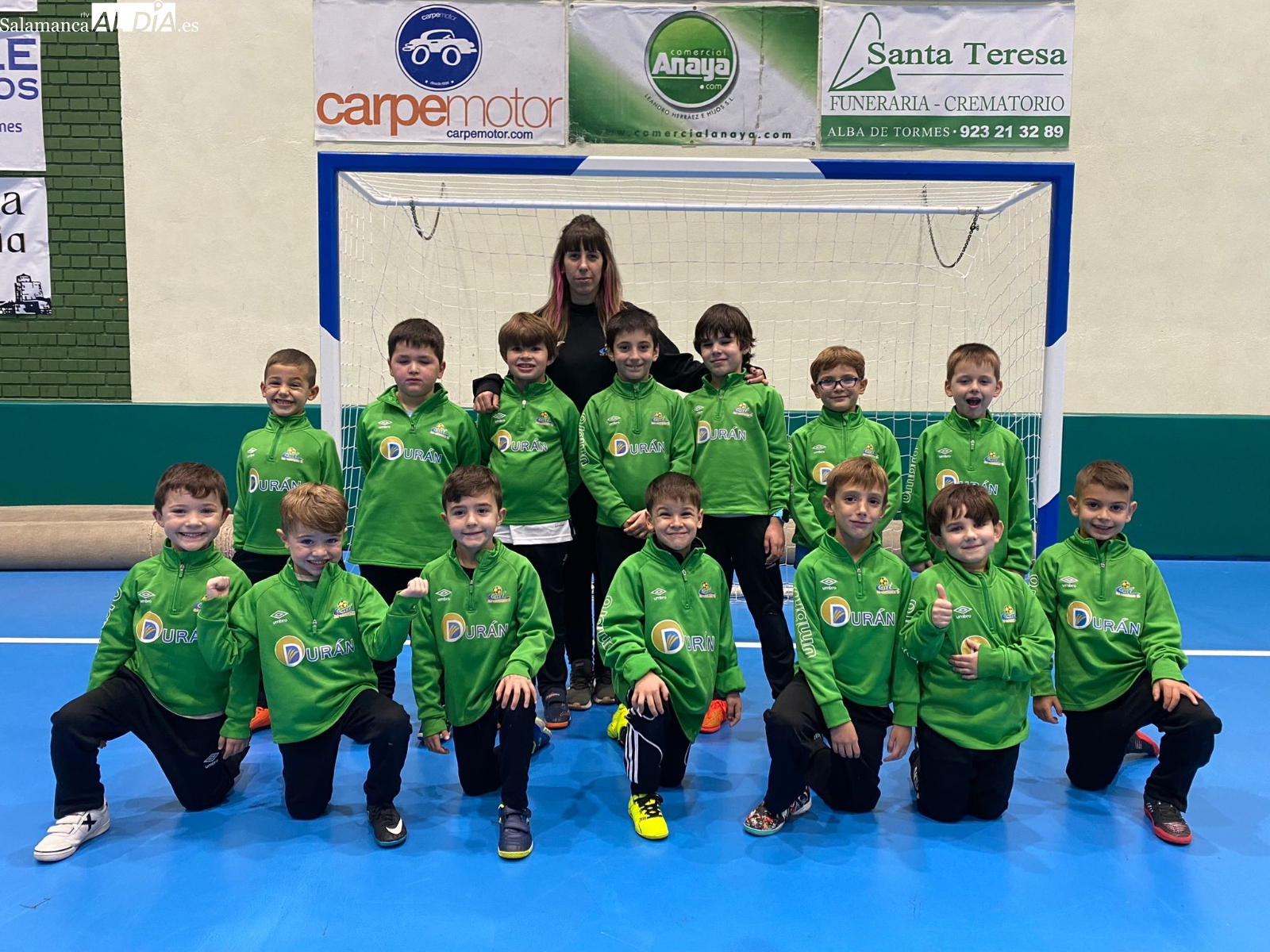 Los primeros pasos en el fútbol sala para el Prebenjamín del Piensos Durán Albense