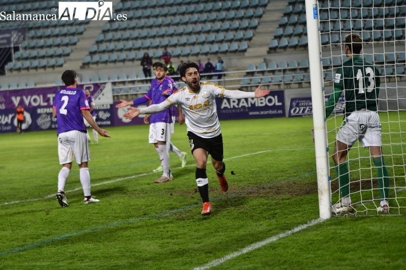Javi Navas: Estoy metiendo más goles que nunca y me sirve para ser mejor jugador en el Salamanca UDS