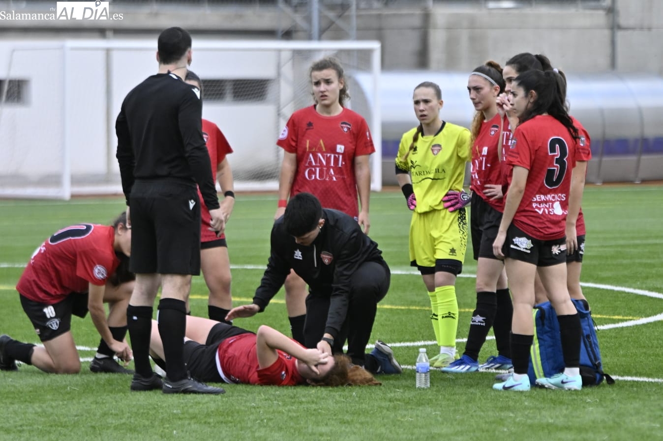 El Salamanca FF sufre una dura goleada del Osasuna C y se despide de 2023 (0-4)
