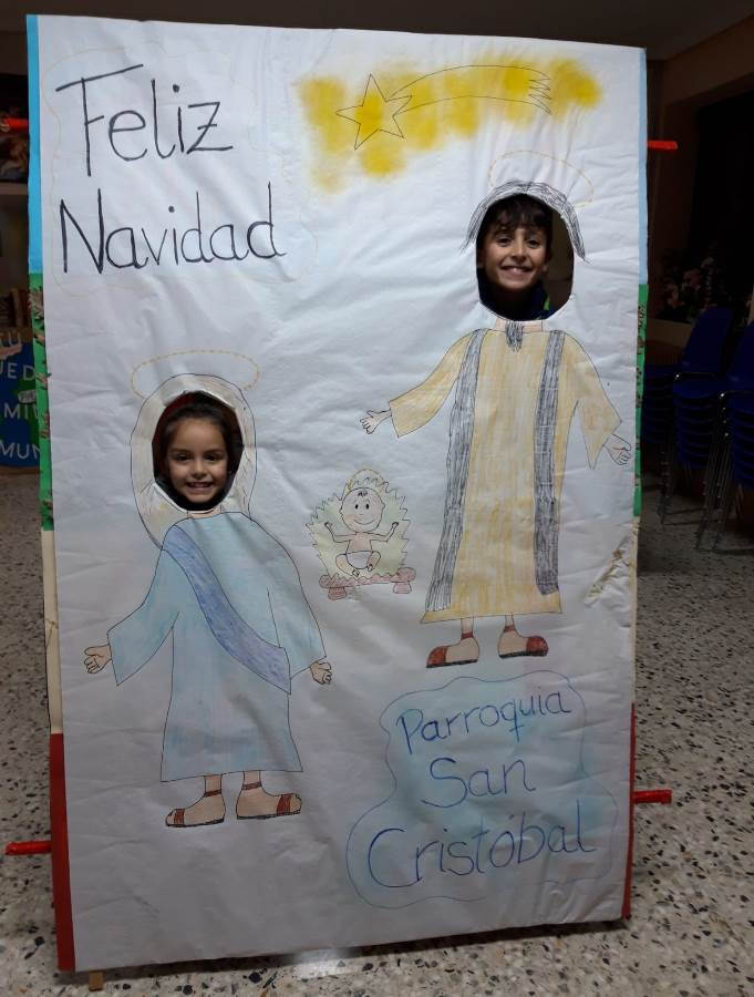 San Cristóbal habilita un photocall del Portal de Belén