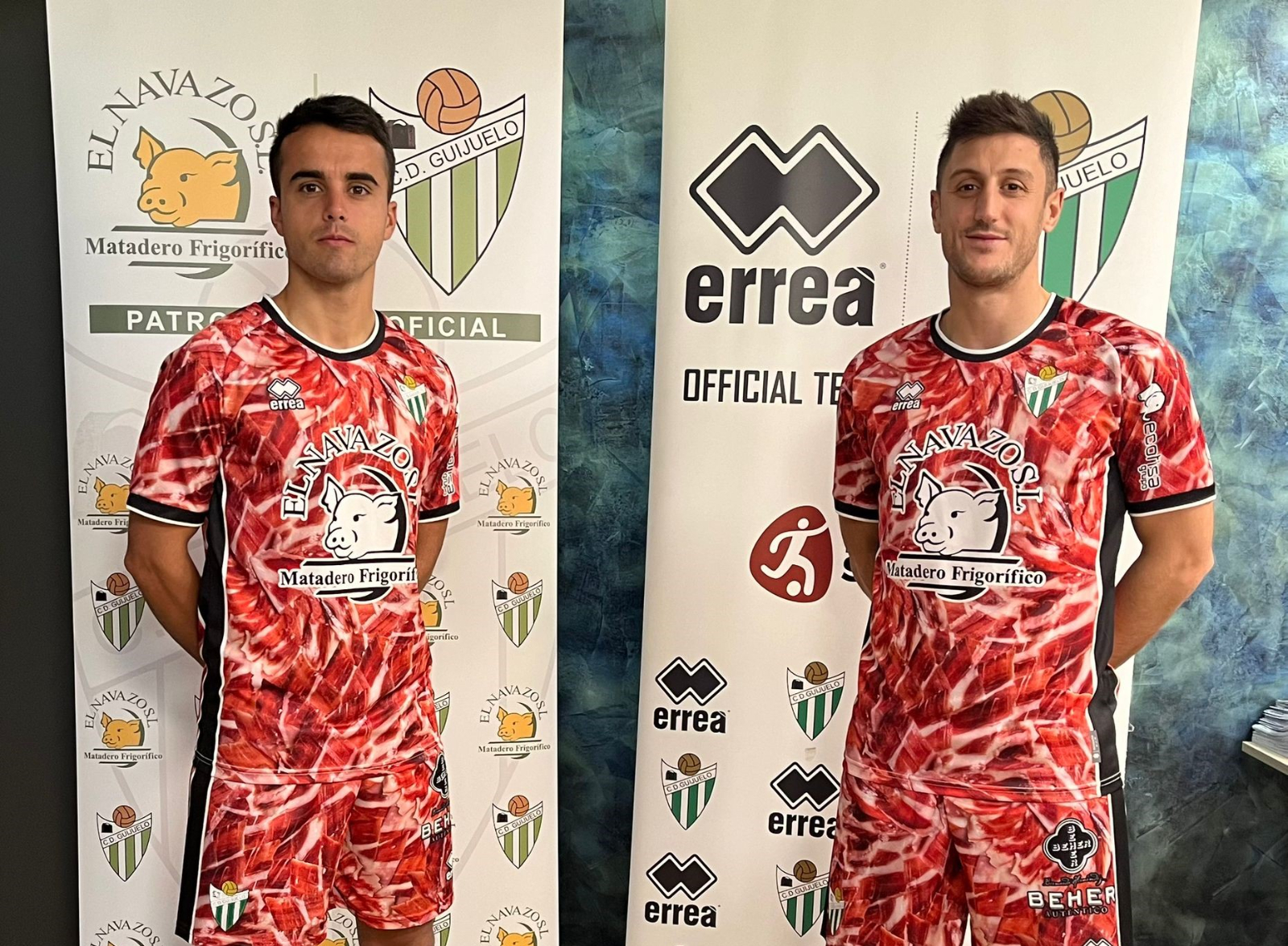 Vuelve la mítica camiseta de La Jamoneta en el CD Guijuelo