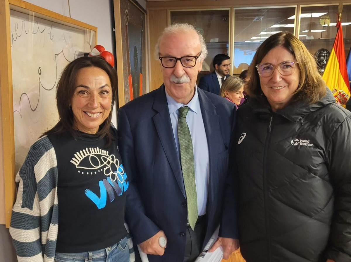 Dori Ruano y Del Bosque premian a Alcaraz y Susana Rodríguez como miembros del jurado de los Premios Nacionales del Deporte