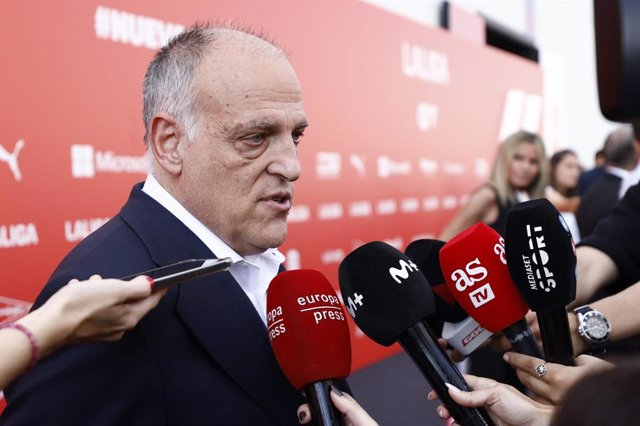 Javier Tebas, proclamado definitivamente presidente de LaLiga por los próximos cuatro años
