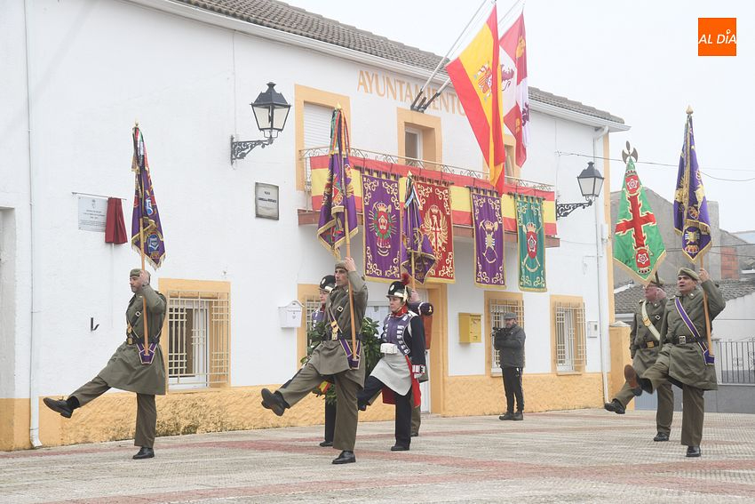 Sentido homenaje en Puebla de Azaba a Miguel Méndez, uno de los ‘Últimos de Filipinas’