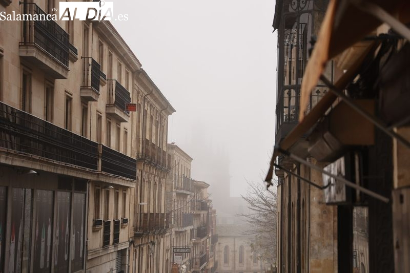 Salamanca, en alerta amarilla por niebla en Nochebuena y Navidad