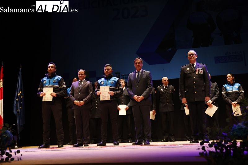 Cerca de 50 distinciones para celebrar el Día de la Policía Local en Salamanca