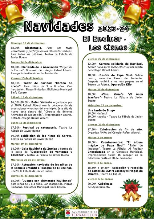 El Encinar y Terradillos ya tienen lista la Navidad 