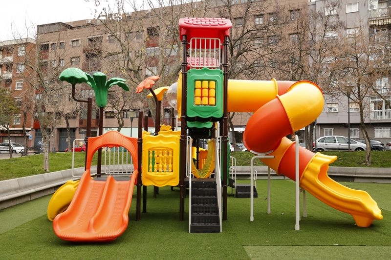 Nuevos juegos infantiles en este parque de Salamanca 