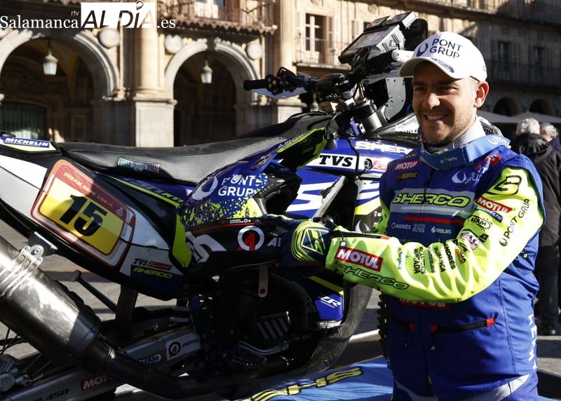 Lorenzo Santolino, optimista para afrontar su sexto Dakar, la competición de motor más dura de mundo