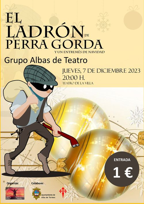 ‘El ladrón de perra gorda y un entremés de navidad’ en el Teatro de la Villa