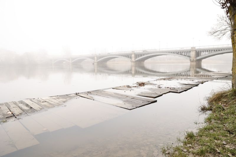 Así luce el río Tormes días después de las intensas lluvias 
