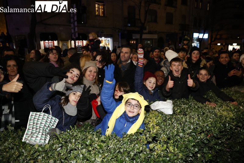 Los rostros de la ilusión que esperan a Melchor, Gaspar y Baltasar