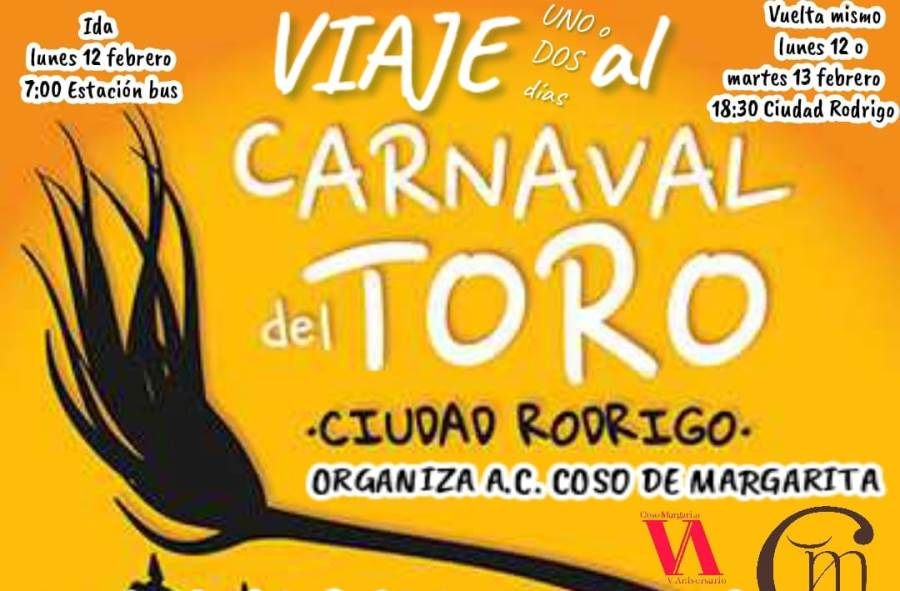 Programado un viaje desde Calatayud al Carnaval para ver el debut de El Mene