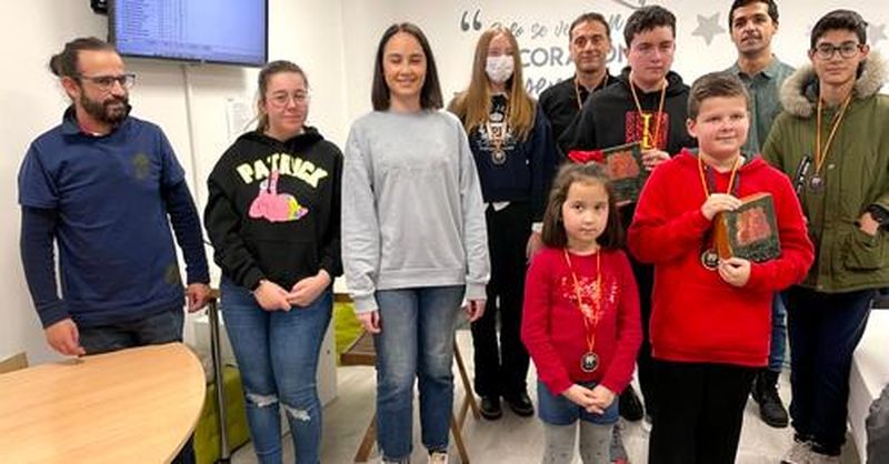 Luis Martín y Alejandro Luna, los mejores en el III Torneo de Reyes de Ajedrez