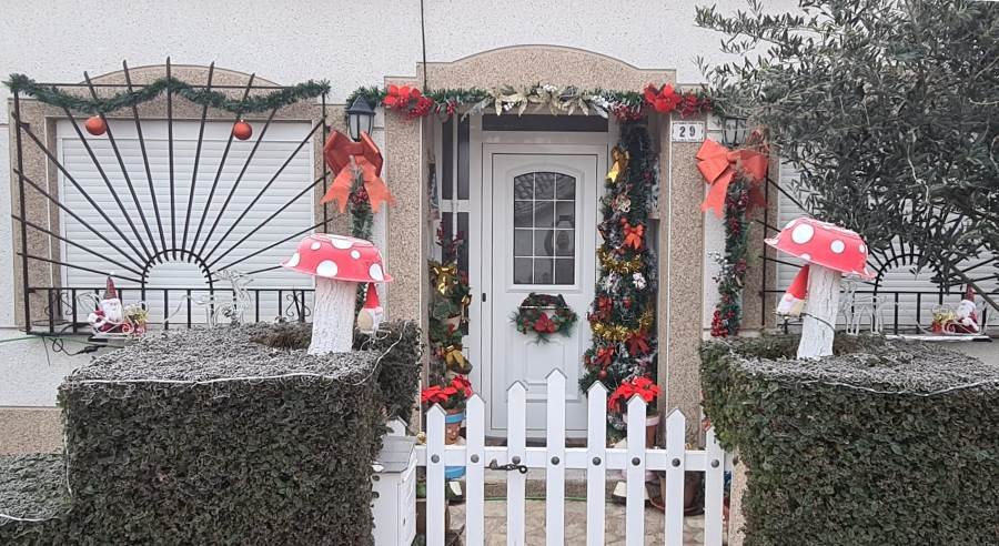 Rocío Colmenero gana el 2º Concurso de Decoración de Fachadas de Martín de Yeltes