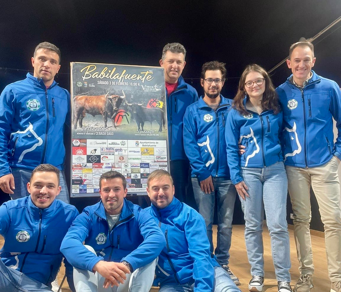 La asociación Pasión Taurina Babilafuente presenta en un gran acto el V Toro de San Blas