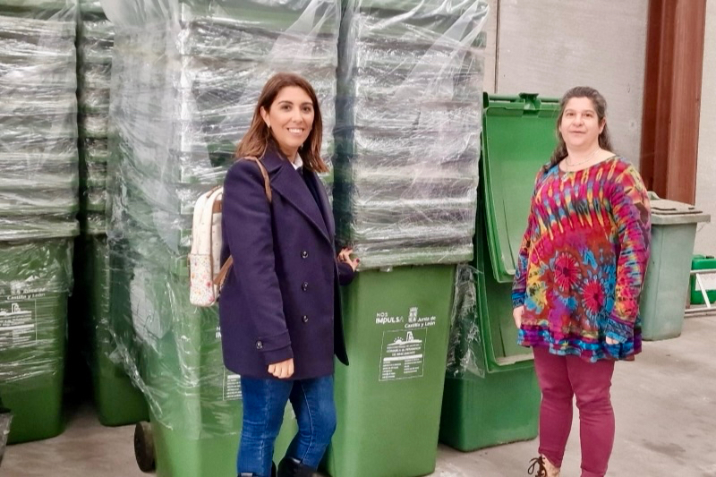 La Mancomunidad entrega más de un centenar de nuevos contenedores, consiguiendo así renovar el 10% del total en los municipios