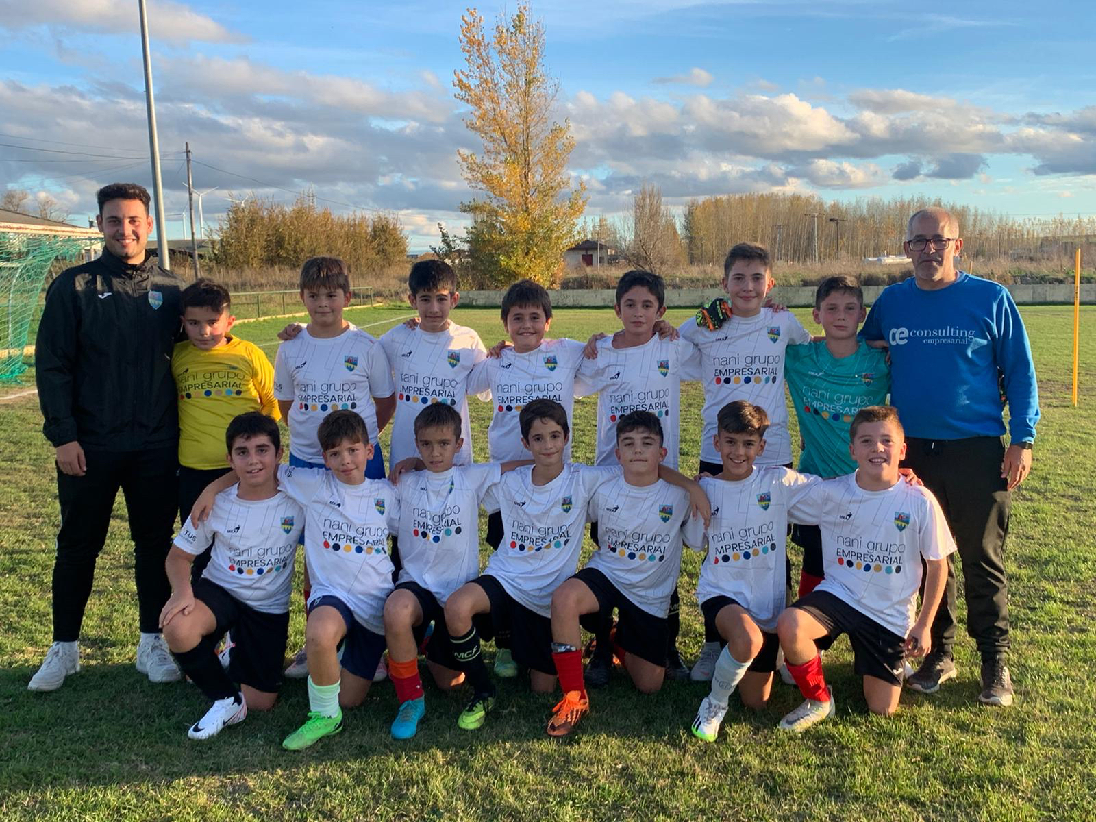 El Alevín del Alba de Tormes CF, en la lucha por las primeras plazas