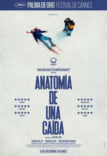La premiada ‘Anatomía de una caída’, esta semana en el Cine Juventud