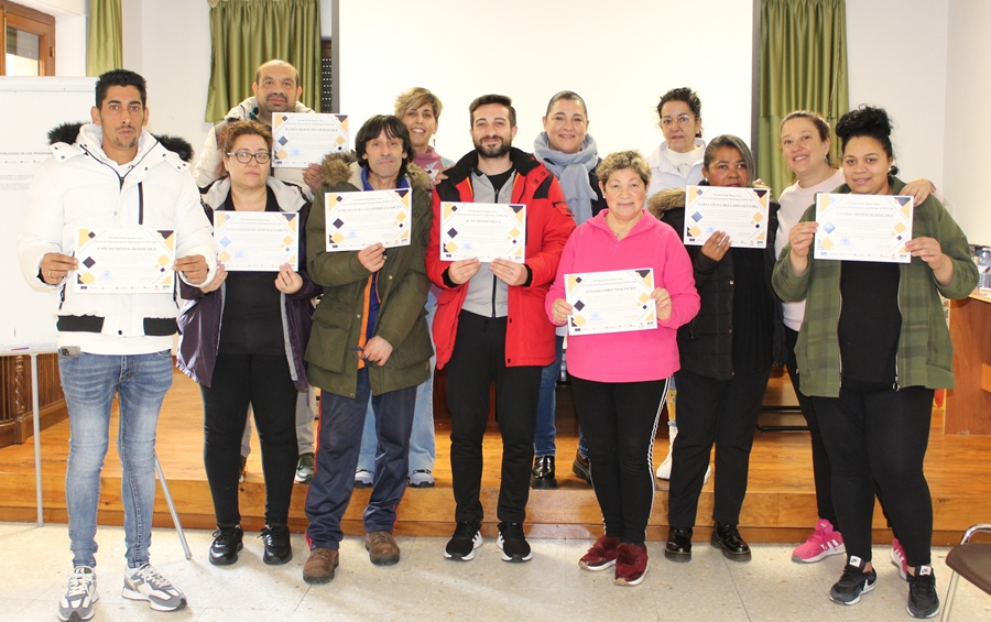 Concluye el itinerario de inserción sociolaboral de Cáritas 