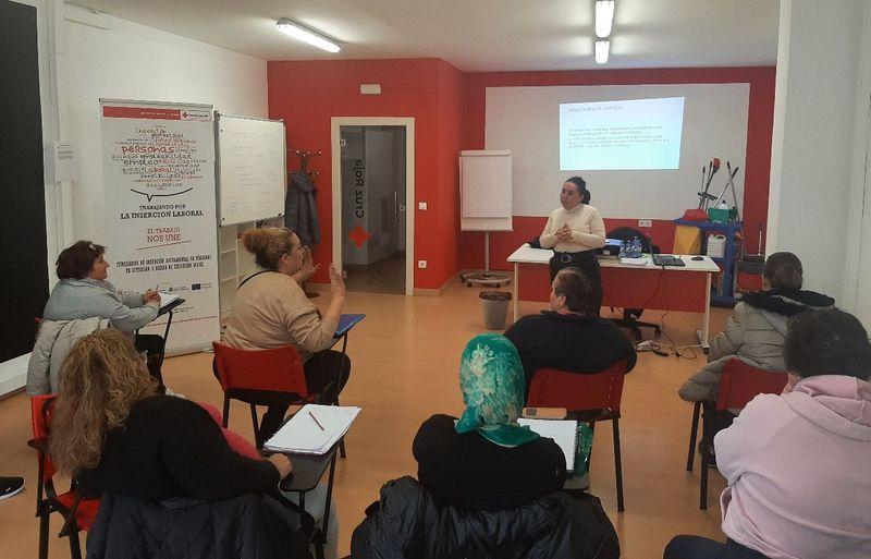 Cruz Roja Salamanca inicia nuevos cursos de cualificación profesional para desempleados