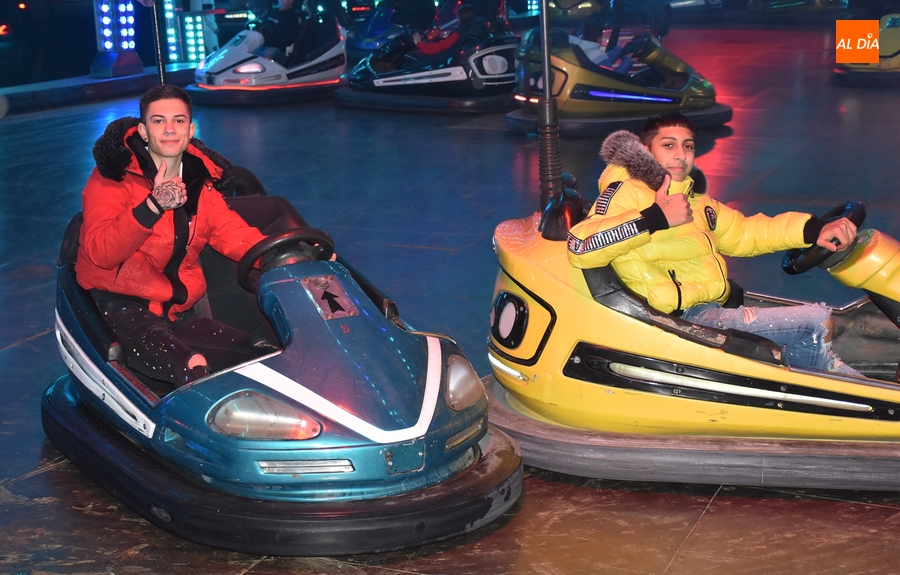 Los coches chocones entran en funcionamiento