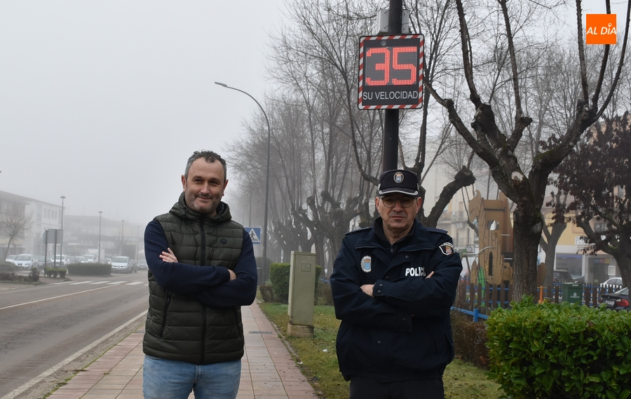 Instalado un radar ‘pedagógico’ en la Avenida de Salamanca