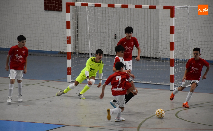 El III Infantil estrena con una rotunda goleada el año deportivo de los equipos mirobrigenses