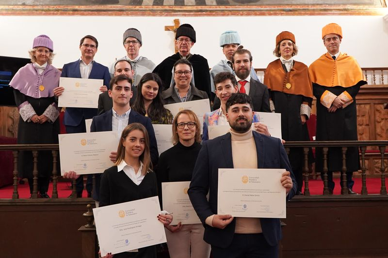 La UPSA premia la excelencia de sus alumnos y profesores