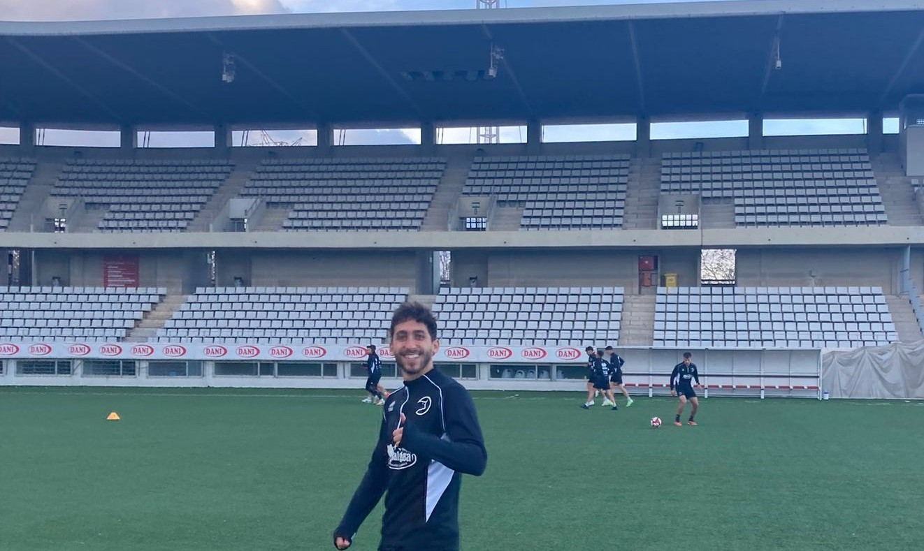 Unionistas entrena en LHospitalet tras ganar al filial del Barcelona y antes de volver a Salamanca