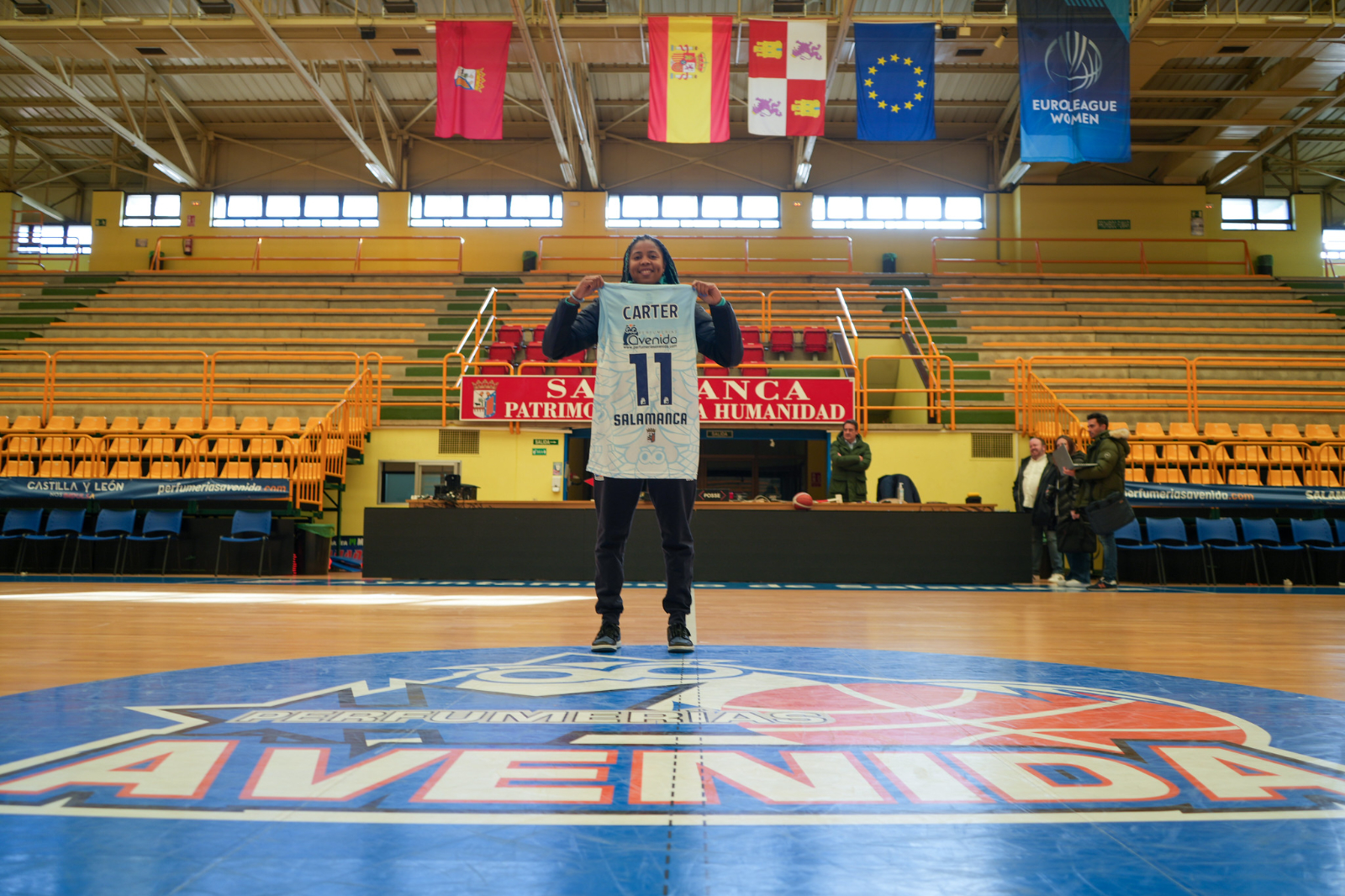 Carter, en su presentación con el Perfumerías Avenida: He trabajado toda mi carrera para esto
