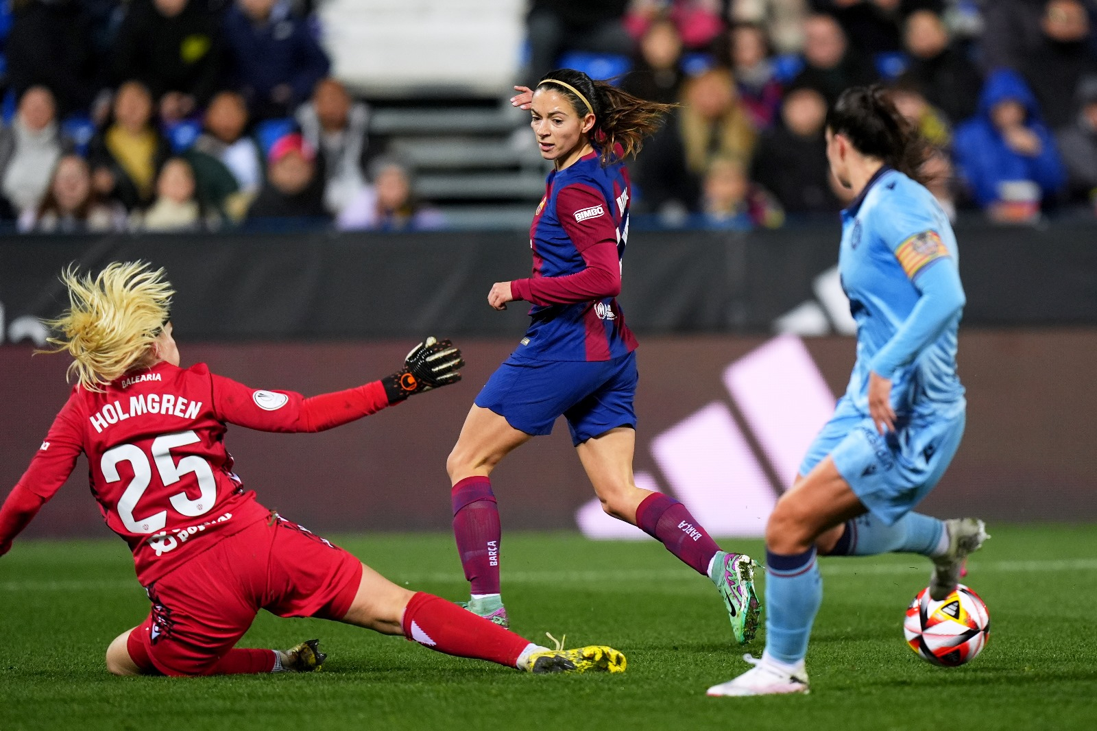 El Barcelona se proclama campeón de la Supercopa Femenina en Butarque (7-0)