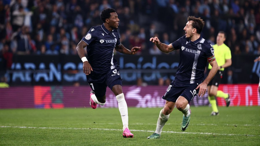 La Real Sociedad se impone al Celta y es el primer clasificado a semis (1-2)