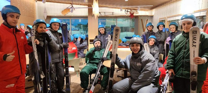 Los alumnos de 4º de la ESO del colegio San Juan Bosco disfrutan en Madrid