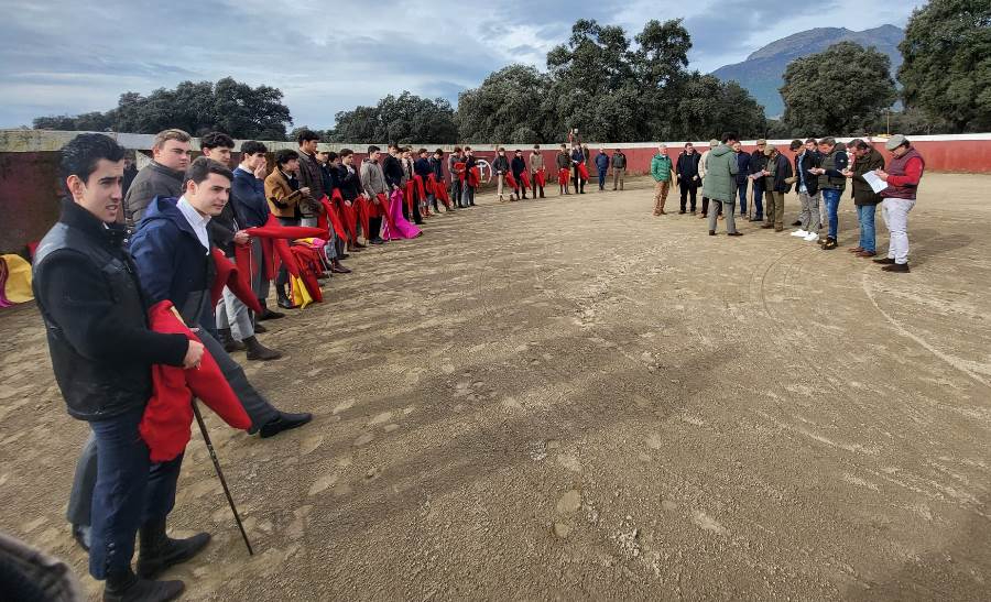 Magnífica mañana de tienta en Lanzahíta para abrir el Bolsín 2024