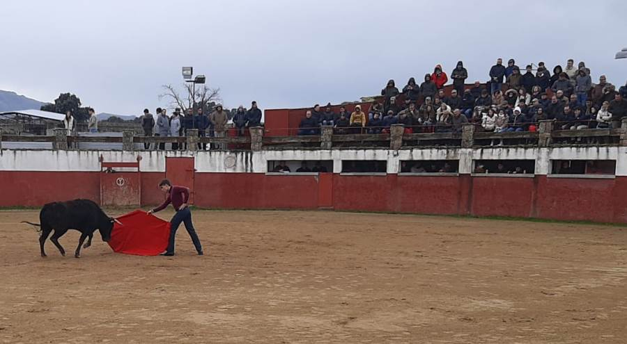 Bastante nivel entre los participantes en la tienta bolsinista en tierras madrileñas
