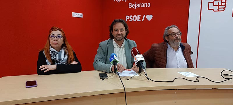 El PSOE bejarano anuncia que estudia fórmulas para sacar adelante una moción de censura