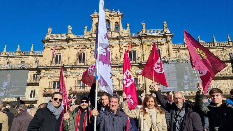 Salamanca ha dado un grito unánime contra el maltrato al que le está sometiendo el Gobierno en materia ferroviaria