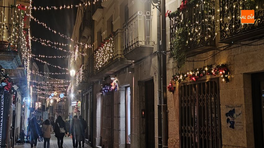 CiIudad Rodrigo iluminación navideña