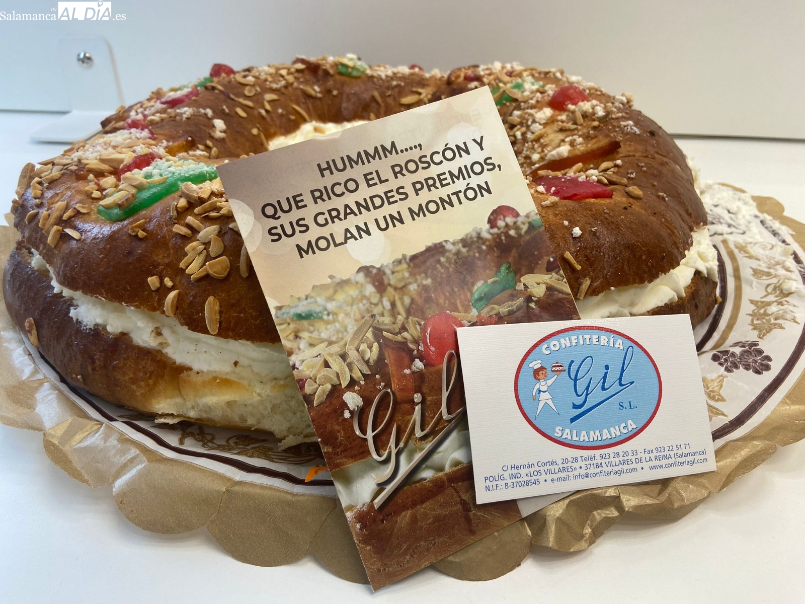 Confitería Gil endulza la recta final de las fiestas con sus Roscones de Reyes