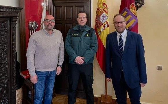 David Lafuente acude al Ayuntamiento a despedirse ante su próxima marcha