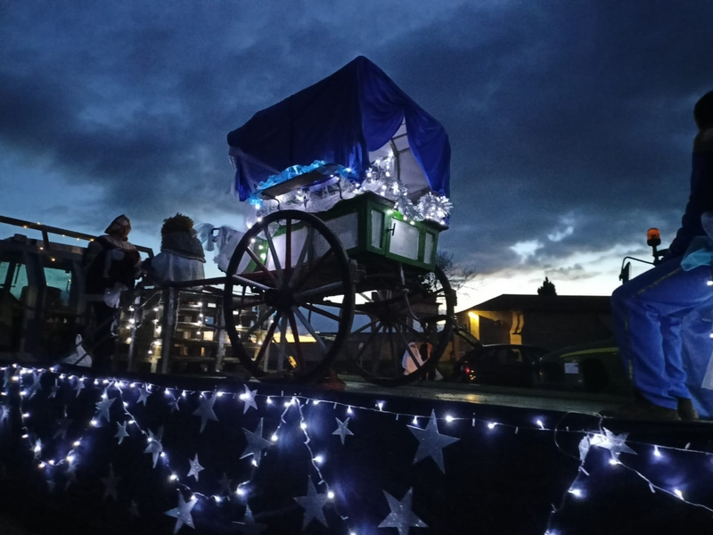 Noche de ilusión en San Felices de los Gallegos con la llegada de los Reyes Magos