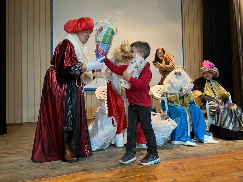 Los Reyes Magos también dejaron ilusión en Saucelle