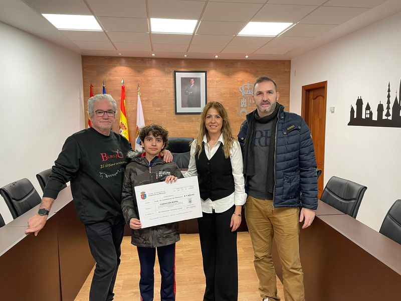 Castellanos de Moriscos recauda más de 1.300 euros para la Fundación Mupol