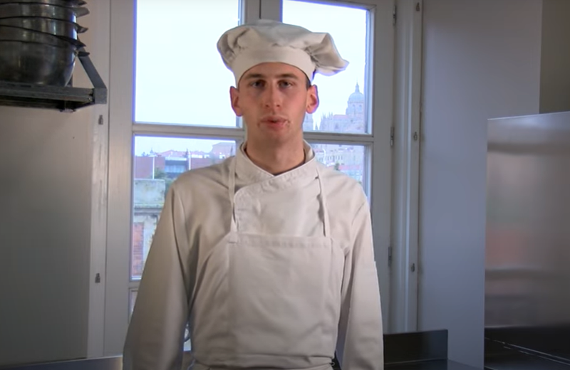 José Manuel Barroso, el estudiante de Salamanca que aspira al XII Premio Promesas de la alta cocina