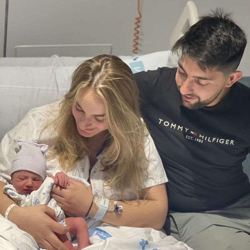 Alejandra, la última bebé de 2023 en Salamanca