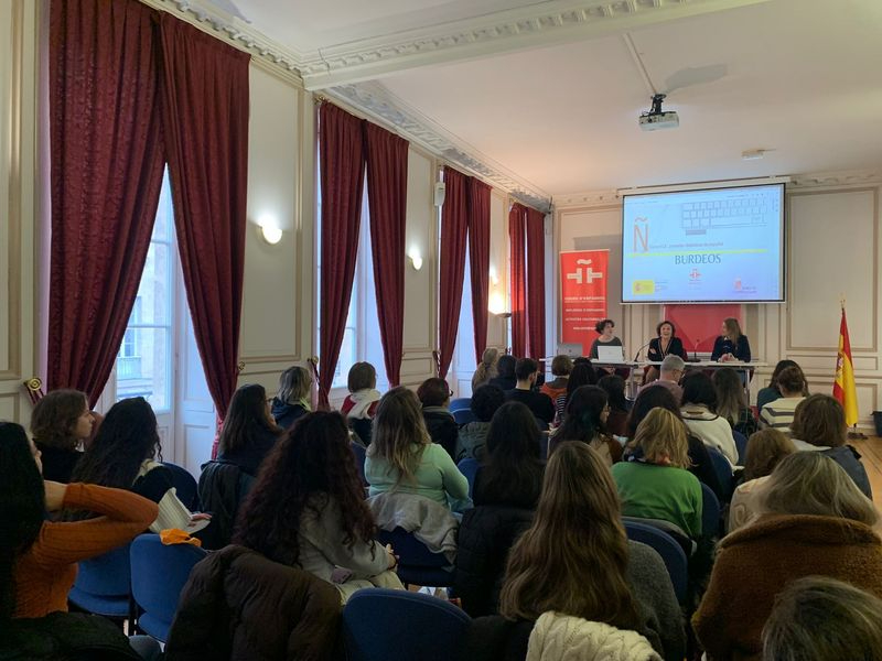 Salamanca Ciudad del Español participa en Burdeos en una jornada para docentes de secundaria