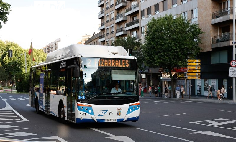 El autobús urbano de Salamanca roza los 13 millones de viajeros